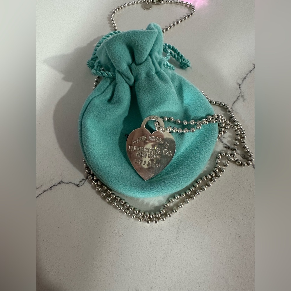 Tiffany and Co Heart Tag - Vintage